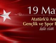 KAYMAKAM ERDOĞAN’ IN “19 MAYIS ATATÜRK’Ü ANMA GENÇLİK VE SPOR BAYRAMI” MESAJI.