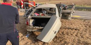 Konya yolundaki kazada 3 kişi hayatını kaybetti