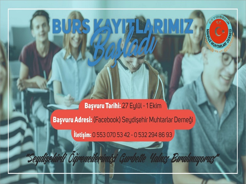 Muhtarlar Derneğinden Seydişehirli Öğrencilere Destek