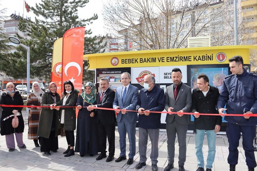 Bebek Bakım Kabinlerinin Açılışı Gerçekleştirildi