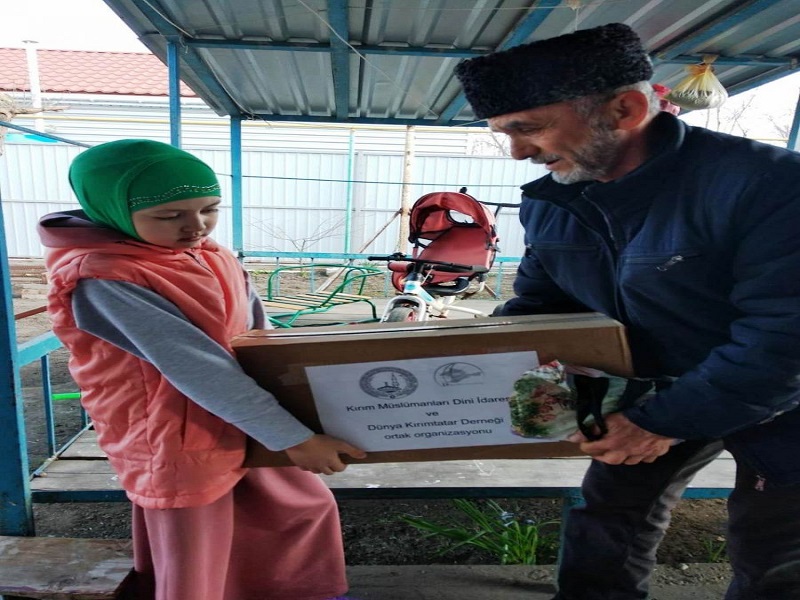 Ramazan’da Kırım’a gıda yardımı