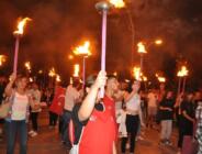 30 Ağustos Zafer Bayramında Seydişehir’de fener alayı düzenlendi