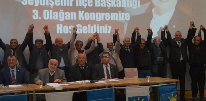 Seydişehir İyi Parti İlçe Başkanlığına Dönderici yeniden seçildi