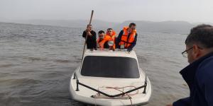 Suğla Gölü’nde kaçak avlanmalara karşı denetimler yapıldı
