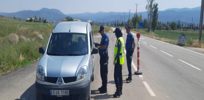 Bayram Öncesi Trafik Polisleri denetimi artırdı