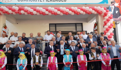 TOBB Başkanı Hisarcıklıoğlu Seydişehir’de Türkiye Odalar ve Borsalar Birliği Cumhuriyet İlkokulu’nun Açılışını Yaptı