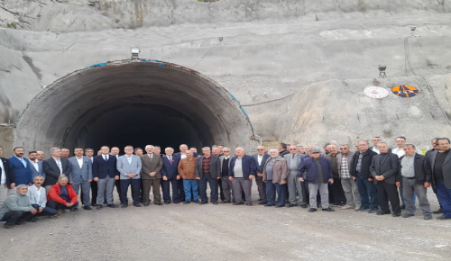 Seydişehir Heyeti Alacabel Tünelini inceledi