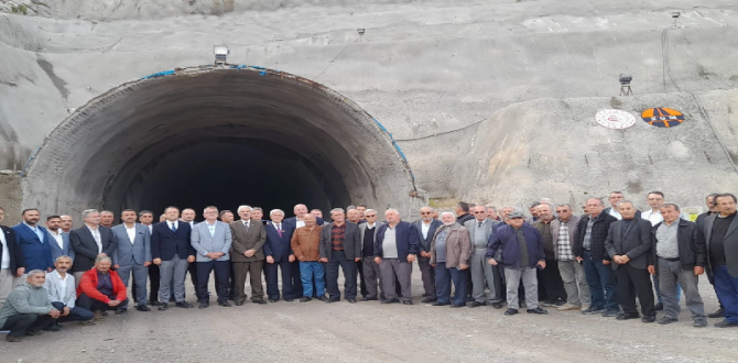 Seydişehir Heyeti Alacabel Tünelini inceledi