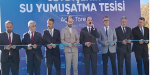 Çaltepe Su Arıtma Tesisinin açılışını gerçekleşti